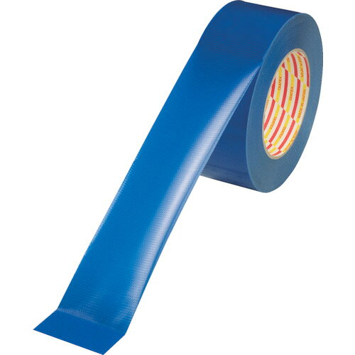パイオラン　ラインテープ　50mm×50m　青JAN：4967529513809メーカー：ダイヤテックス（株） / ブランド：パイオラン / 原産国：日本特長●のりのはみ出し、のり残りが少ない設計です。●薄くて丈夫なクロス基材を使用しています。●布テープなどに比べ薄く段差ができにくいです。用途●屋内用。●工場、倉庫内の置き場表示に。●ライン変更などが多い現場に。仕様●色：ブルー●幅(mm)：50●長さ(m)：50●厚さ(mm)：0.17●テープカット条件：手で切断可能●粘着力(N/10mm)：4仕様（詳細）●粘着力：4.0N/10mm●引張強度：60N/10mm●手で切断可能材質／仕上●基材：ポリエチレンクロス●粘着剤：アクリル系