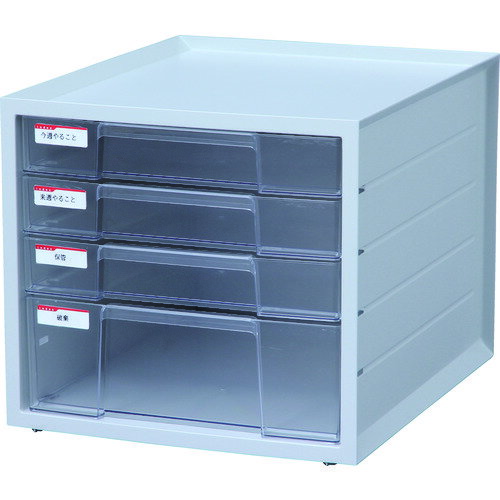 Desk Tray - 【あす楽対応・送料無料】IRIS　227597　レターケース　LCJ−4D−WH　4段　ホワイト