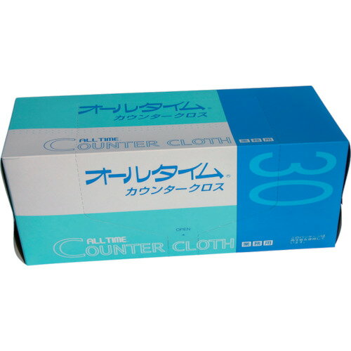 【あす楽対応・送料無料】東京メディカル　カウンタークロス厚口大判　61x61cm　グリーン　（30枚入）