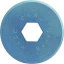 【あす楽対応・送料無料】カール ディスクカッター替刃(丸刃フッ素コート) K−18