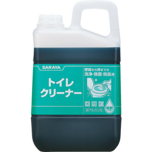 【あす楽対応・送料無料】サラヤ　トイレクリーナー　3kg