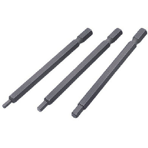 TOP　電動ドリル用ヘクスビット　4．0mmJAN：4975180222855メーカー：トップ工業（株） / ブランド：TOP / 原産国：日本特長●各種六角穴付ボルトの着脱に最適な先端工具です。●大径サイズ17mmまで豊富な品揃えです。用途●各種六角穴付ボルトの着脱に。仕様●対辺(mm)：4.0●全長(mm)：90●シャンク径(mm)：6.35●先端マグネット：無仕様（詳細）●シャンク径：6.35mm材質／仕上●特殊合金鋼ご注意●電動ドリルはラクラッチ付き、又はインパクト付きをご使用下さい。●ボルト・ナットに対して斜め掛け、浅掛けや過大な力を掛けないで下さい。破損する恐れがあります。●工具の使用目的以外には使用しないで下さい。
