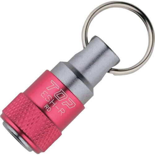 【あす楽対応・送料無料】TOP　携帯用ソケットホルダー　リング付　レッド