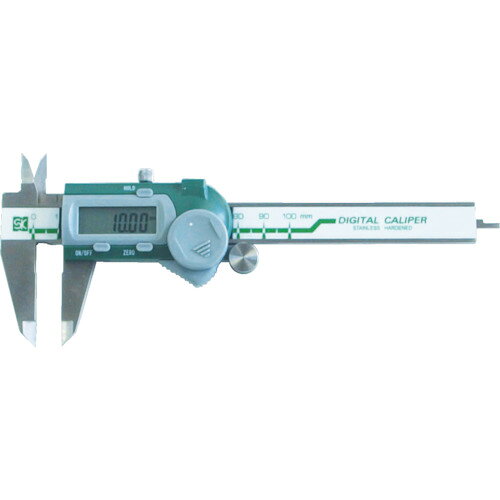 【あす楽対応・送料無料】SK　デジタルノギス　測定範囲mm100　最小表示0．01mm