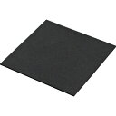 【あす楽対応・送料無料】光 シリコンスポンジ テープ付 75mm角×1.5mm 黒 2枚入