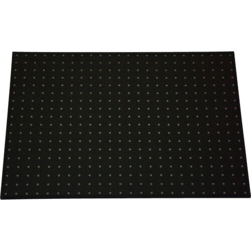 【あす楽対応・送料無料】光 パンチングボード フレーム付 黒 610X455X6.5mm