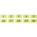 【あす楽対応・送料無料】光 テーブルナンバー 表示内容9 蛍光