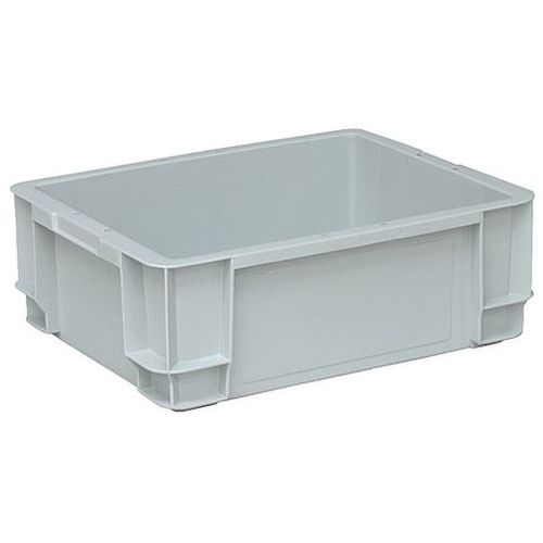 【あす楽対応・送料無料】YAZAKI　ポリテナー　21．5L　ライトグレー