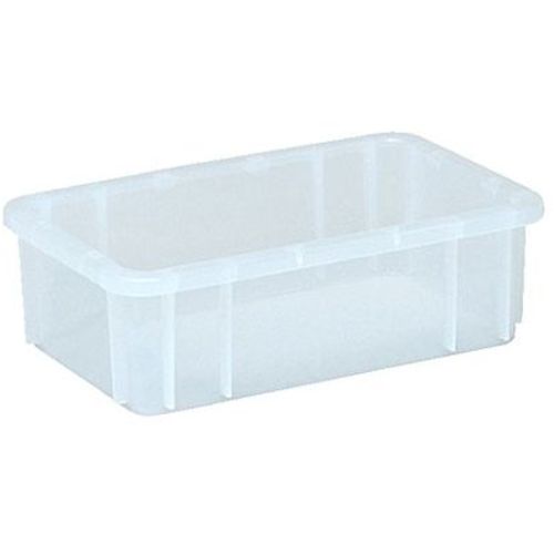 特長●工業用コンテナーです。●丈夫で保管・整理・運搬に便利です。用途●ボルト等の仕分けに。仕様●色：クリアー●容量(L)：4.4●外形寸法(mm)間口：325●外形寸法(mm)奥行：200●外形寸法(mm)高さ：100●有効内寸(mm)間口：280●有効内寸(mm)奥行：160●有効内寸(mm)高さ：85●適合フタ(別売)：PT-5L仕様2材質／仕上●ポリプロピレンセット内容／付属品注意