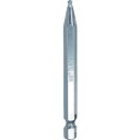 【あす楽対応・送料無料】エイト 六角棒ビット テーパーヘッド 対辺6.35mm 溝9mm 単品 対辺寸法2.5mm(4)