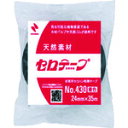 【あす楽対応・送料無料】ニチバン セロテ−プ着色緑4303T−24 24mmX35m バイオマスマーク認定製品 5巻セット(3)
