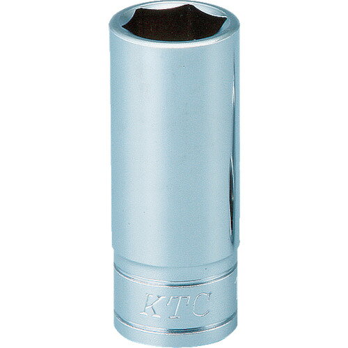 【あす楽対応・送料無料】KTC 9．5sq．セミディープソケット（六角）18mm