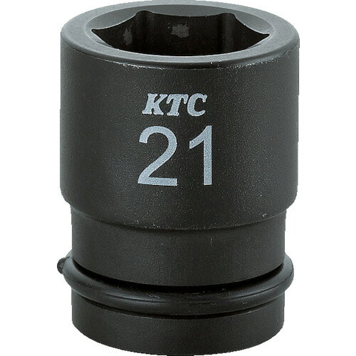【あす楽対応・送料無料】KTC　12．7sq．インパクトレンチ用ソケット（標準）　ピン・リング付16mm