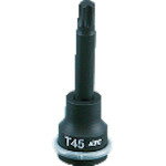 KTC　9．5sq．T型インパクトトルクスレンチ　T30JAN：4989433166506メーカー：京都機械工具（株） / ブランド：KTC / 原産国：日本特長●AMBACシステム採用で、使用時のピン飛び出しを防止します。●新型リングの採用により、ピン・リングの装着も簡単です。用途●インパクトレンチ用T型トルクスレンチ仕様●差込角(mm)：9.5●呼びNo.：T30●全長(mm)：75●対辺寸法(mm)：5.49●対辺(mm)：5.49仕様（詳細）●適合ピン・リングセット：PR-1519材質／仕上●特殊工具鋼セット内容／付属品●ピン・リング