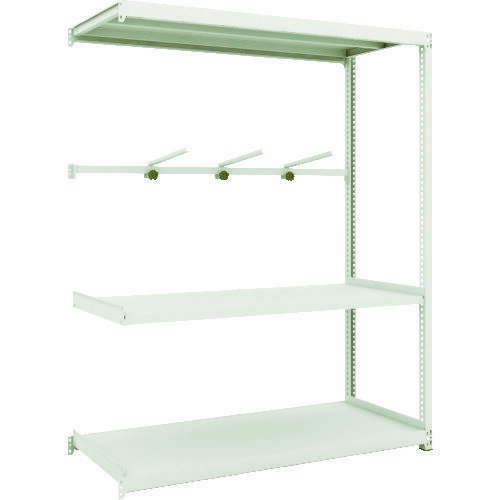 【あす楽対応・送料無料】TRUSCO　M2型軽中量棚　1460X600XH1800　3段　アーム1段　連結