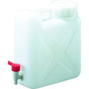 【あす楽対応・送料無料】TRUSCO 扁平缶 広口ケミカルコック パッキン付タイプ 10L