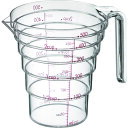 【あす楽対応・送料無料】TRUSCO 段々計量カップ500ML