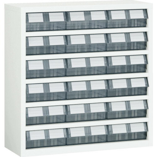 特長●透明引き出しで中身が見えて小物部品管理に便利です。●引き出しの飛び出し防止機能付です。●横型タイプの部品管理ケースです。●奥行が307mmなので、作業台に置いて使用しても、作業面が広く取れます。用途仕様●間口(mm)：854●奥行(m...