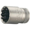 【あす楽対応 送料無料】TRUSCO ソケット 12角タイプ 差込角12．7 対辺15mm