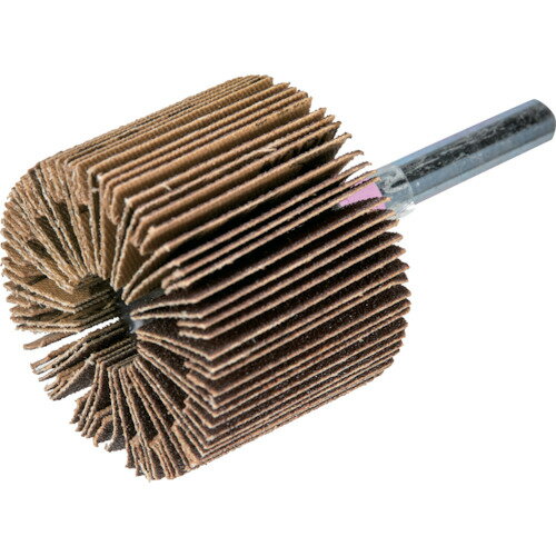 【あす楽対応・送料無料】TRUSCO　ベベルフラップホイール　外径60X厚40X軸6　5個入　150＃