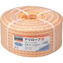 【あす楽対応・送料無料】TRUSCO PVロープ 3つ打 線径12mmX長さ30m(2)