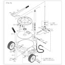 【あす楽対応・送料無料】TRUSCO　FTK70用　ワイヤー