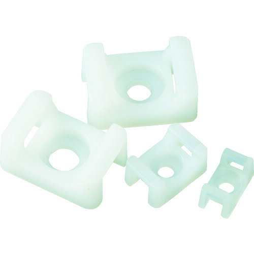 【あす楽対応・送料無料】TRUSCO 結束バンド固定具 幅5．1 M3 100個入