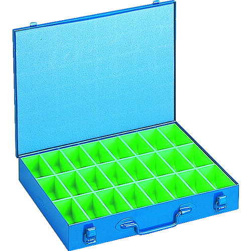 特長用途仕様●色：ブルー●南京錠(別売)：取付可(φ3mm)●プラボックス組合せPT-B2：12仕様2●仕切あり材質／仕上●本体:スチール●プラボックス:ポリスチレン(PS)セット内容／付属品注意