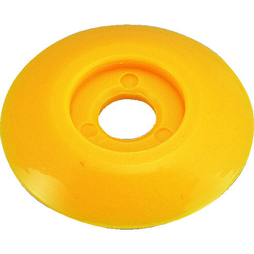 特長●カラーABS樹脂により丈夫で、目立ちやすいです。用途●測量のポイント時の測量びょう（メジャーネイル）のベースに。仕様●色：黄●外径(mm)：25●厚さ(mm)：4●穴径(mm)：5仕様2材質／仕上●ABS樹脂セット内容／付属品注意