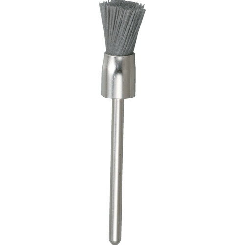 【あす楽対応・送料無料】TRUSCO　エンド型ブラシ　ダイヤ入ナイロン　線0．3X筒径Φ8X軸Φ3