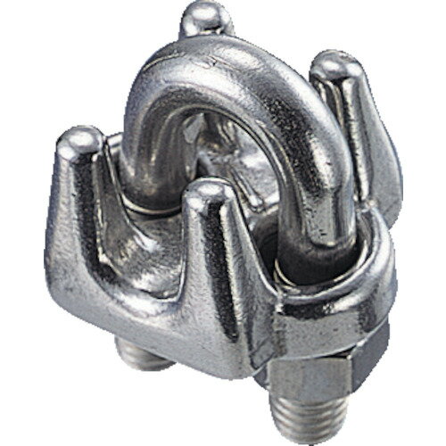 【あす楽対応・送料無料】TRUSCO　ワイヤークリップ　ステンレス製　9mm用　（1個入）