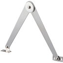 【あす楽対応・送料無料】TRUSCO ステンレス製タスキステー 左用 全長250mm