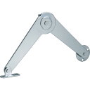【あす楽対応・送料無料】TRUSCO スチール製タスキステー 全長121mm 左用