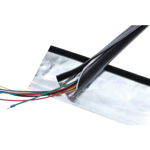 【あす楽対応・送料無料】TRUSCO　電磁波シールド結束チューブ　マジックタイプ　20Φ5m