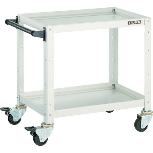 【あす楽対応・送料無料】TRUSCO　バーディワゴン　600X400XH600　ウレタン車輪　YG色