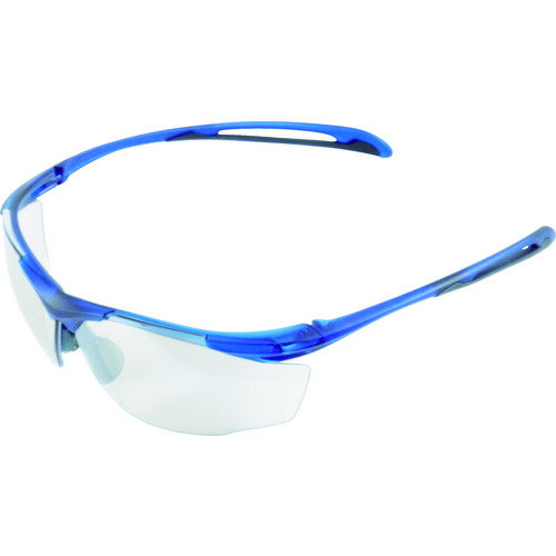 【あす楽対応・送料無料】TRUSCO　二眼型セーフティグラス　（フィットタイプ）　ブルー