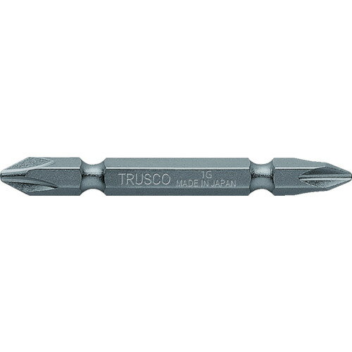 【あす楽対応・送料無料】TRUSCO　ドライバービット　14＋NO．2X65X 10本セット