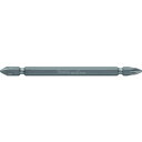 【あす楽対応・送料無料】TRUSCO ドライバービット 14+NO.2X110X 10本セット