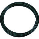【あす楽対応・送料無料】TRUSCO ポリウレタンチューブ 4X2.5mm 10m巻 黒