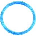 【あす楽対応・送料無料】TRUSCO ポリウレタンチューブ 8X5.0mm 10m巻 クリアブルー