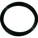 【あす楽対応・送料無料】TRUSCO ポリウレタンチューブ 10X6.5mm 10m巻 黒