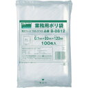 【あす楽対応・送料無料】TRUSCO 厚手ポリ袋 縦120X横80Xt0.1 透明 (100枚入)