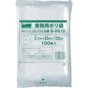 【あす楽対応 送料無料】TRUSCO 厚手ポリ袋 縦120X横80Xt0．1 透明 （100枚入）