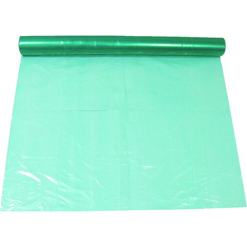 【あす楽対応・送料無料】TRUSCO ノンスリップ養生シート グリーン 0．03mmX1mX100m