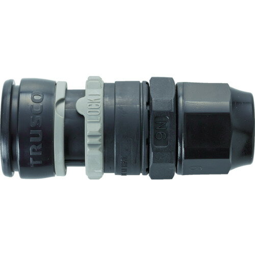 【あす楽対応・送料無料】TRUSCO　樹脂継手ソケット　ホース取付用