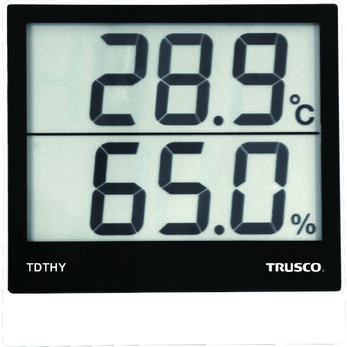 【あす楽対応・送料無料】TRUSCO　デジタル温湿度計