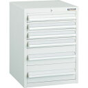【あす楽対応・送料無料】TRUSCO LVR型キャビネット 392X412XH540 引出6段 W