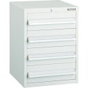 【あす楽対応・送料無料】TRUSCO LVR型キャビネット 392X412XH540 引出4段 W