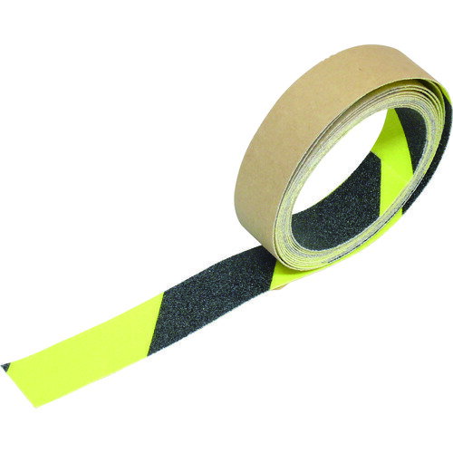 【あす楽対応・送料無料】TRUSCO　蛍光ノンスリップテープ　屋外用　100mmX10m　ゼブラ　ゼブラ