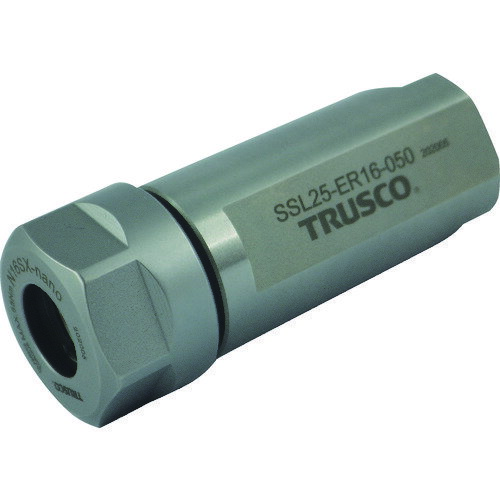 【あす楽対応・送料無料】TRUSCO　NC旋盤用ストレートシャンクコレットホルダ　フラット付きERコレットホルダSSL型（メトリック）　シャンク径20　全長135　ER20用